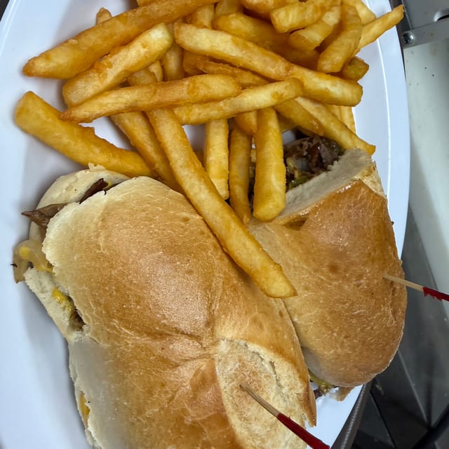 Philly Style Cheesesteak.