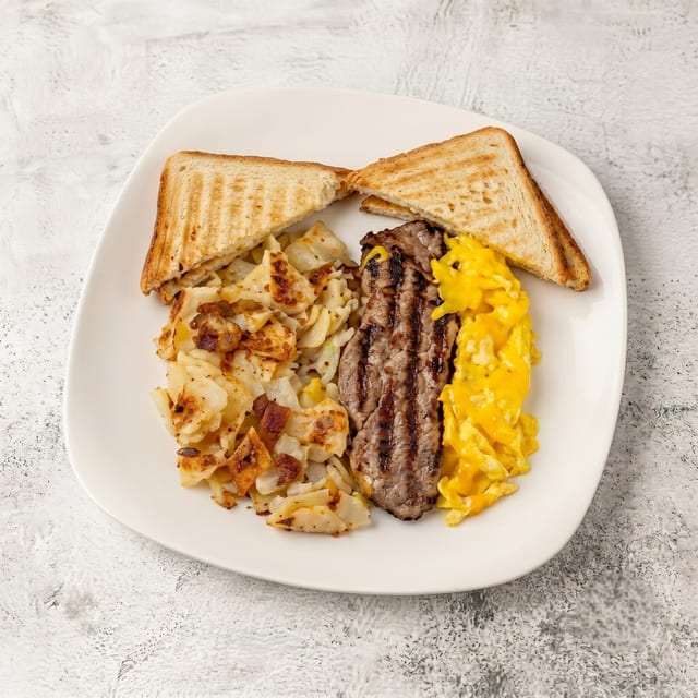 New York Sirloin Steak.