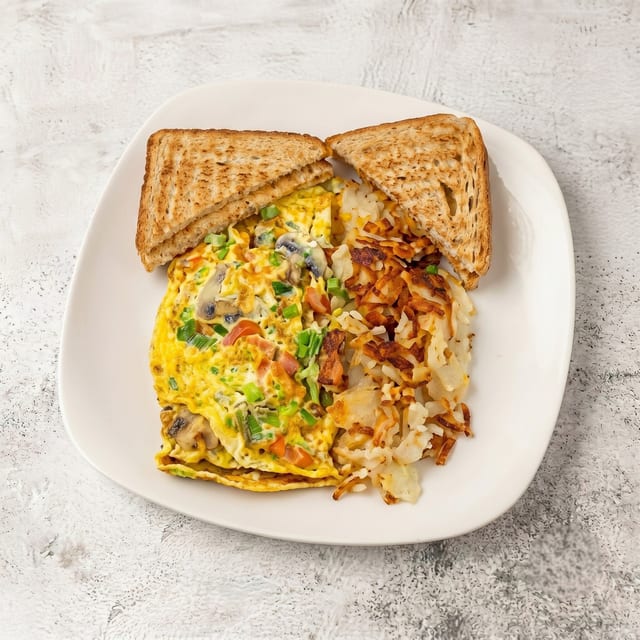 Veggie Omelette.