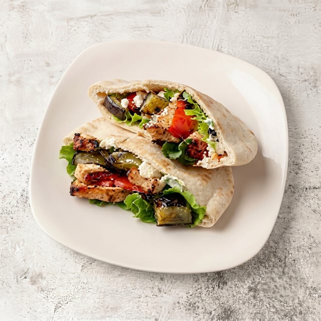 Fajita on a Pita.