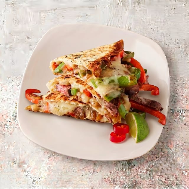 Philly Cheese Steak Quesadilla.