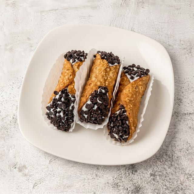 Cannoli, Eclair or Baklava.