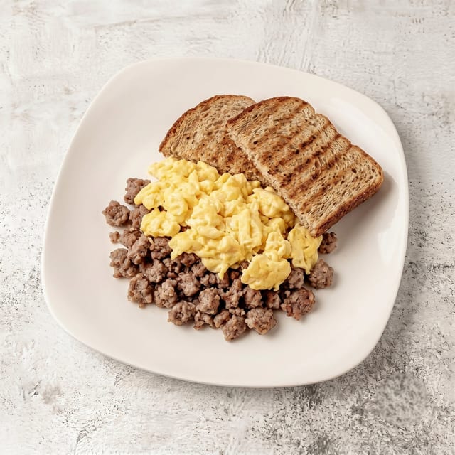 Corned Beef Hash & Two Eggs.