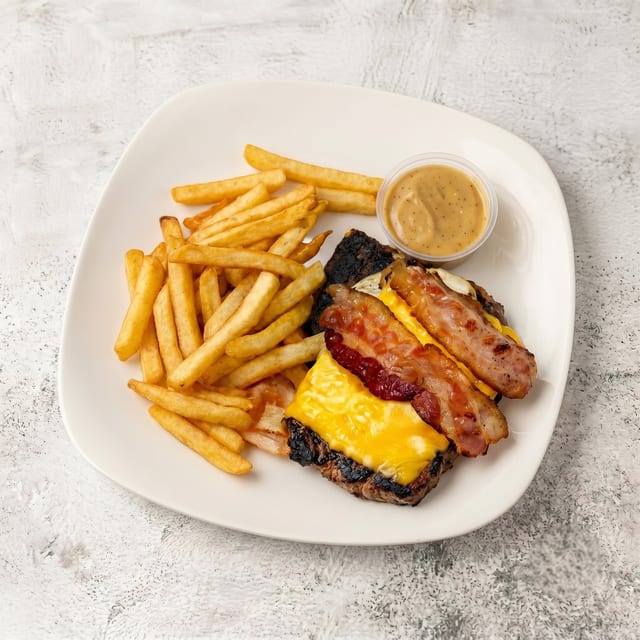 Bacon Cheeseburger.