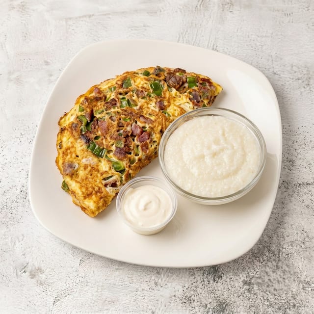 Meat Lover's Omelette.
